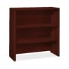HON 10500 Series Bookcase Hutch | 2 Shelves | 36"W | Mahogany Finish 1 HON 10500 Series Bookcase Hutch | 2 Shelves | 36"W | Mahogany Finish -Hon Store HON 10500Series H105292.NN 045 001