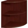 HON 10500 Series End Cap Bookcase | 24"W X 24"D | Mahogany Finish 2 HON 10500 Series End Cap Bookcase | 24"W X 24"D | Mahogany Finish -Hon Store HON 10500Series H105520.NN 045 001