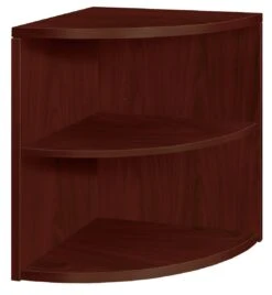 HON 10500 Series End Cap Bookcase | 24"W X 24"D | Mahogany Finish