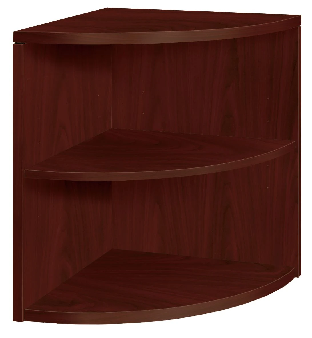 HON 10500 Series End Cap Bookcase | 24"W X 24"D | Mahogany Finish 3 HON 10500 Series End Cap Bookcase | 24"W X 24"D | Mahogany Finish