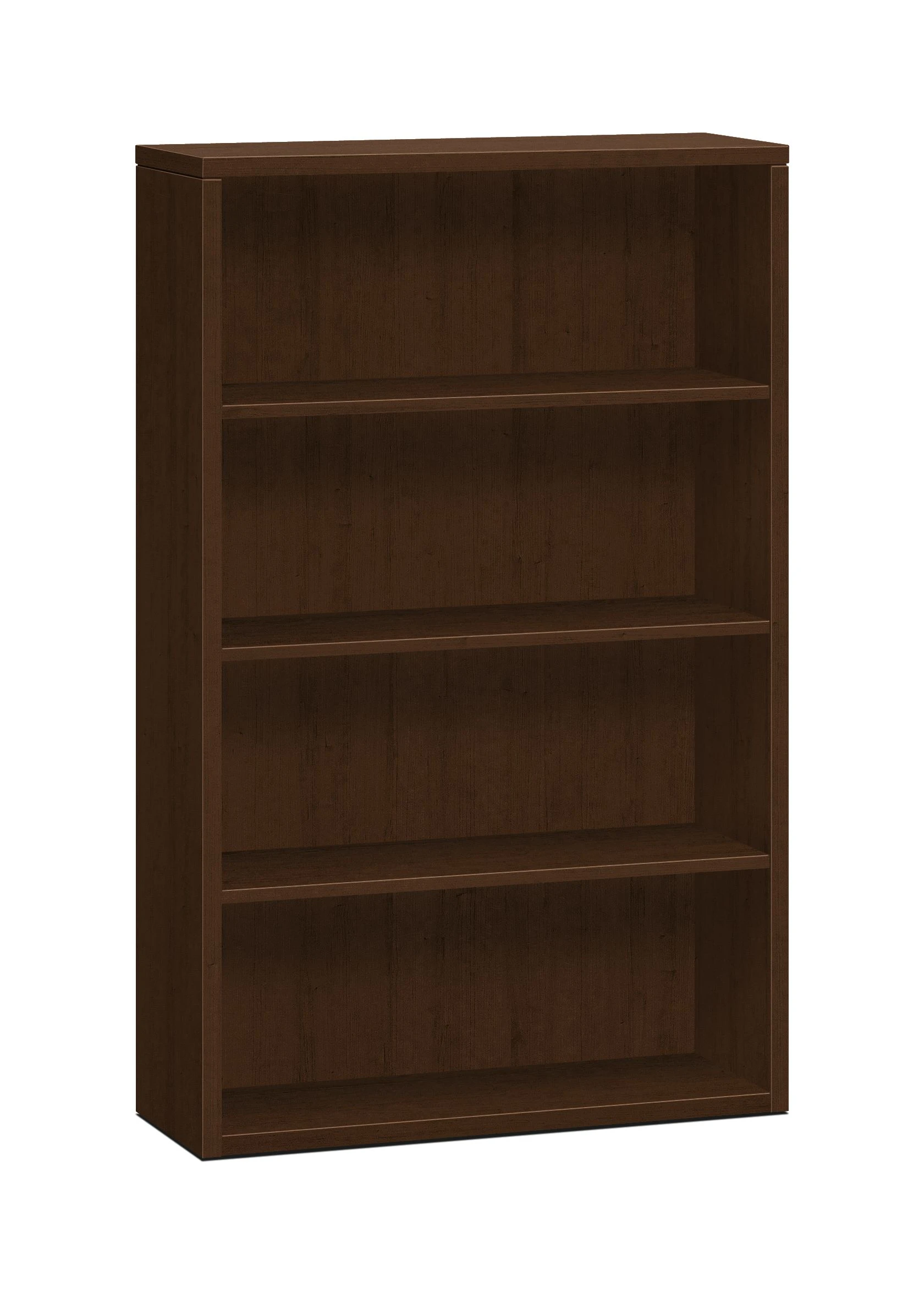 HON 10500 Series Bookcase | 4 Shelves | 36"W | Mocha Finish 3 HON 10500 Series Bookcase | 4 Shelves | 36"W | Mocha Finish
