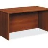 HON 10500 Series Desk Shell (with Full Modesty Panel And 2 Grommets) | 60"W X 30"D X 29-1/2"H | Rectangle Top | Cognac 2 HON 10500 Series Desk Shell (with Full Modesty Panel And 2 Grommets) | 60"W X 30"D X 29-1/2"H | Rectangle Top | Cognac -Hon Store HON 10500Series H10578.COGNCOGN 045 001