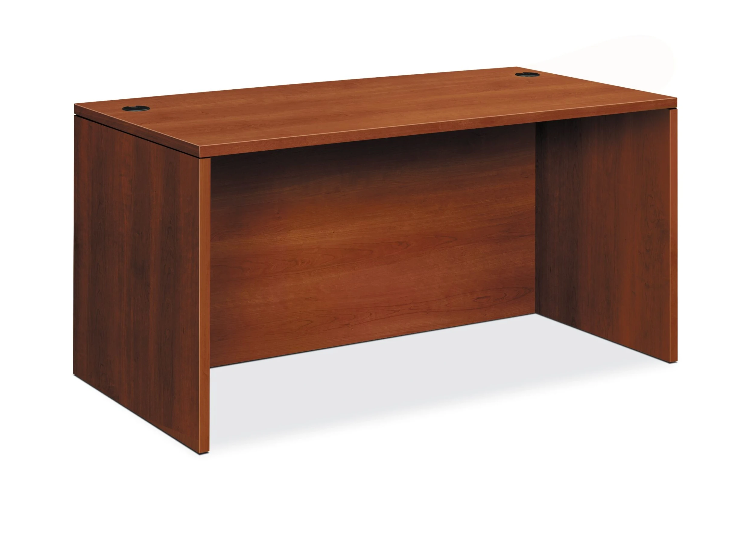 HON 10500 Series Desk Shell (with Full Modesty Panel And 2 Grommets) | 60"W X 30"D X 29-1/2"H | Rectangle Top | Cognac 3 HON 10500 Series Desk Shell (with Full Modesty Panel And 2 Grommets) | 60"W X 30"D X 29-1/2"H | Rectangle Top | Cognac