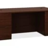 HON 10500 Series Double Pedestal Desk | 2 Box / 3 File Drawers | 72"W | Mahogany Finish 1 HON 10500 Series Double Pedestal Desk | 2 Box / 3 File Drawers | 72"W | Mahogany Finish -Hon Store HON 10500Series H105890.NN 045 001