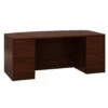HON 10500 Series Double Pedestal Desk | Bow Top | 2 Box / 3 File Drawers | 72"W | Mahogany Finish 2 HON 10500 Series Double Pedestal Desk | Bow Top | 2 Box / 3 File Drawers | 72"W | Mahogany Finish -Hon Store HON 10500Series H105899.NN 045 001