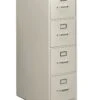 HON 210 Series Vertical File | 4 Drawers | Letter Width | 15"W X 28-1/2"D | Light Gray Finish 1 HON 210 Series Vertical File | 4 Drawers | Letter Width | 15"W X 28-1/2"D | Light Gray Finish -Hon Store HON 210Series H214.P.Q 045 001
