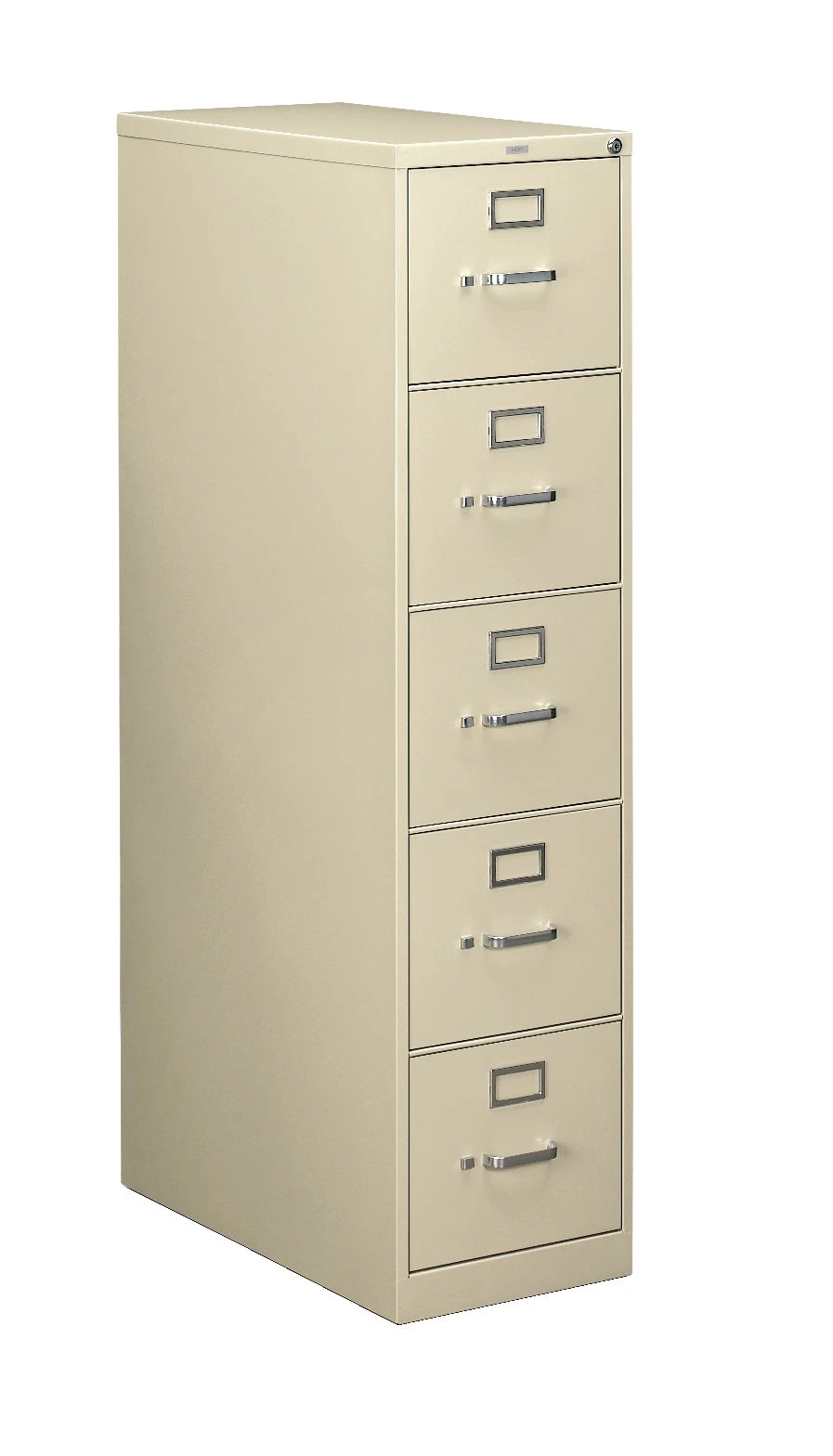 HON 210 Series Vertical File | 5 Drawers | Letter Width | 15"W X 28-1/2"D | Putty Finish 3 HON 210 Series Vertical File | 5 Drawers | Letter Width | 15"W X 28-1/2"D | Putty Finish