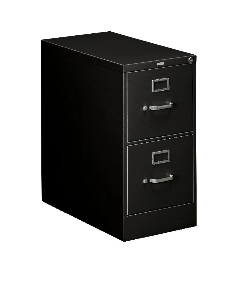 HON 310 Series Vertical File | 2 Drawers | Letter Width | 15"W X 26-1/2"D | Black Finish 3 HON 310 Series Vertical File | 2 Drawers | Letter Width | 15"W X 26-1/2"D | Black Finish