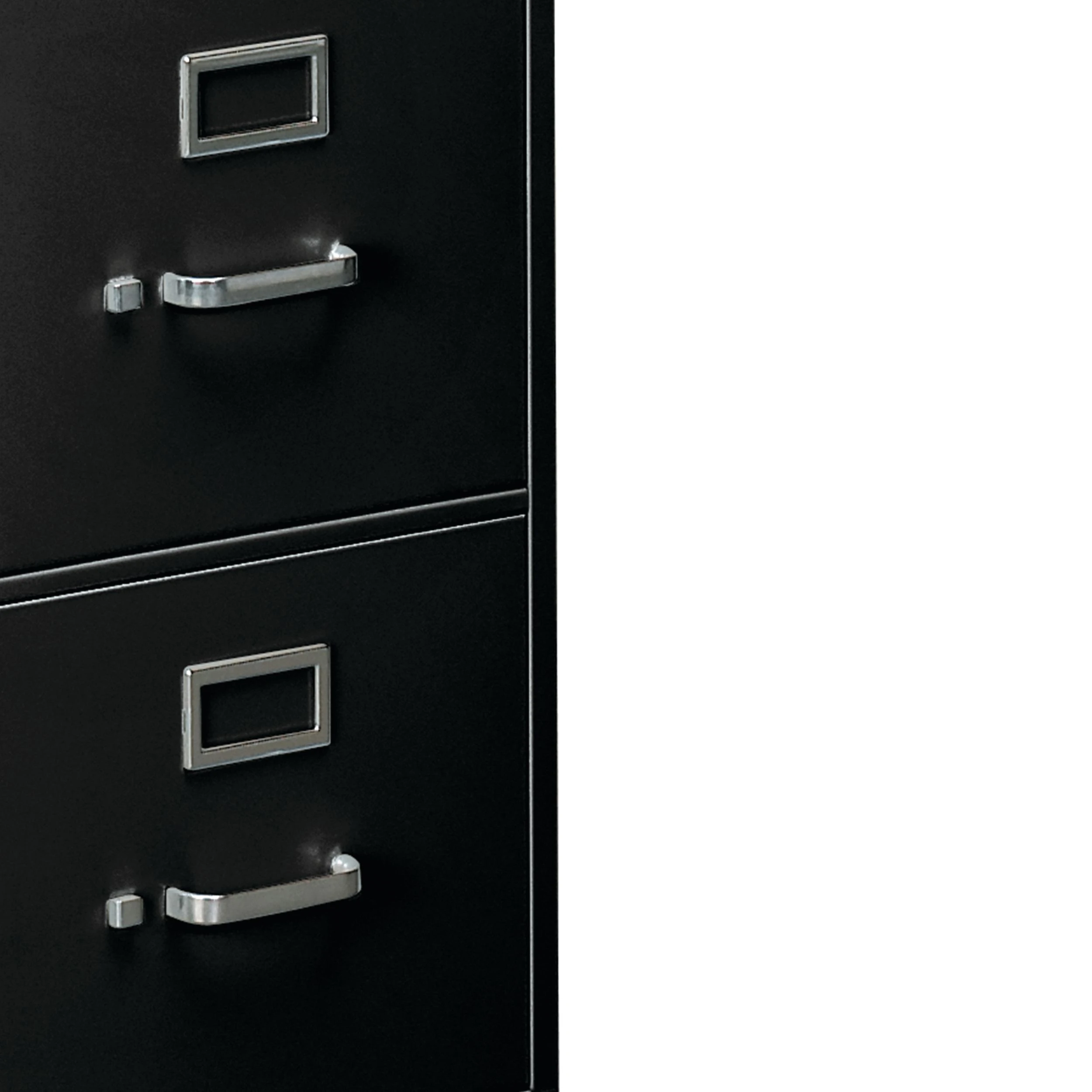 HON 310 Series Vertical File | 2 Drawers | Letter Width | 15"W X 26-1/2"D | Black Finish 5 HON 310 Series Vertical File | 2 Drawers | Letter Width | 15"W X 26-1/2"D | Black Finish - Image 3