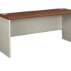 HON 38000 Series Desk Shell | 66"W X 24"D | Shaker Cherry Laminate | Light Gray Finish 2 HON 38000 Series Desk Shell | 66"W X 24"D | Shaker Cherry Laminate | Light Gray Finish -Hon Store HON 38000Series H38923.F.Q 045 001