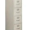 HON 510 Series Vertical File | 4 Drawers | Letter Width | 15"W X 25"D | Light Gray Finish 1 HON 510 Series Vertical File | 4 Drawers | Letter Width | 15"W X 25"D | Light Gray Finish -Hon Store HON 510Series H514.P.Q 045 001