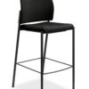 HON Accommodate Cafe Stool | Black Fabric | Textured Black Frame | Armless 1 HON Accommodate Cafe Stool | Black Fabric | Textured Black Frame | Armless -Hon Store HON Accommodate HSCS2.N.E.CU10.BLCK 045 001