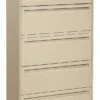 HON Brigade 700 Series Lateral File | 5 Drawers | Integral Pull | 36"W | Putty Finish 1 HON Brigade 700 Series Lateral File | 5 Drawers | Integral Pull | 36"W | Putty Finish -Hon Store HON Brigade700Series H785.L.L 045 001
