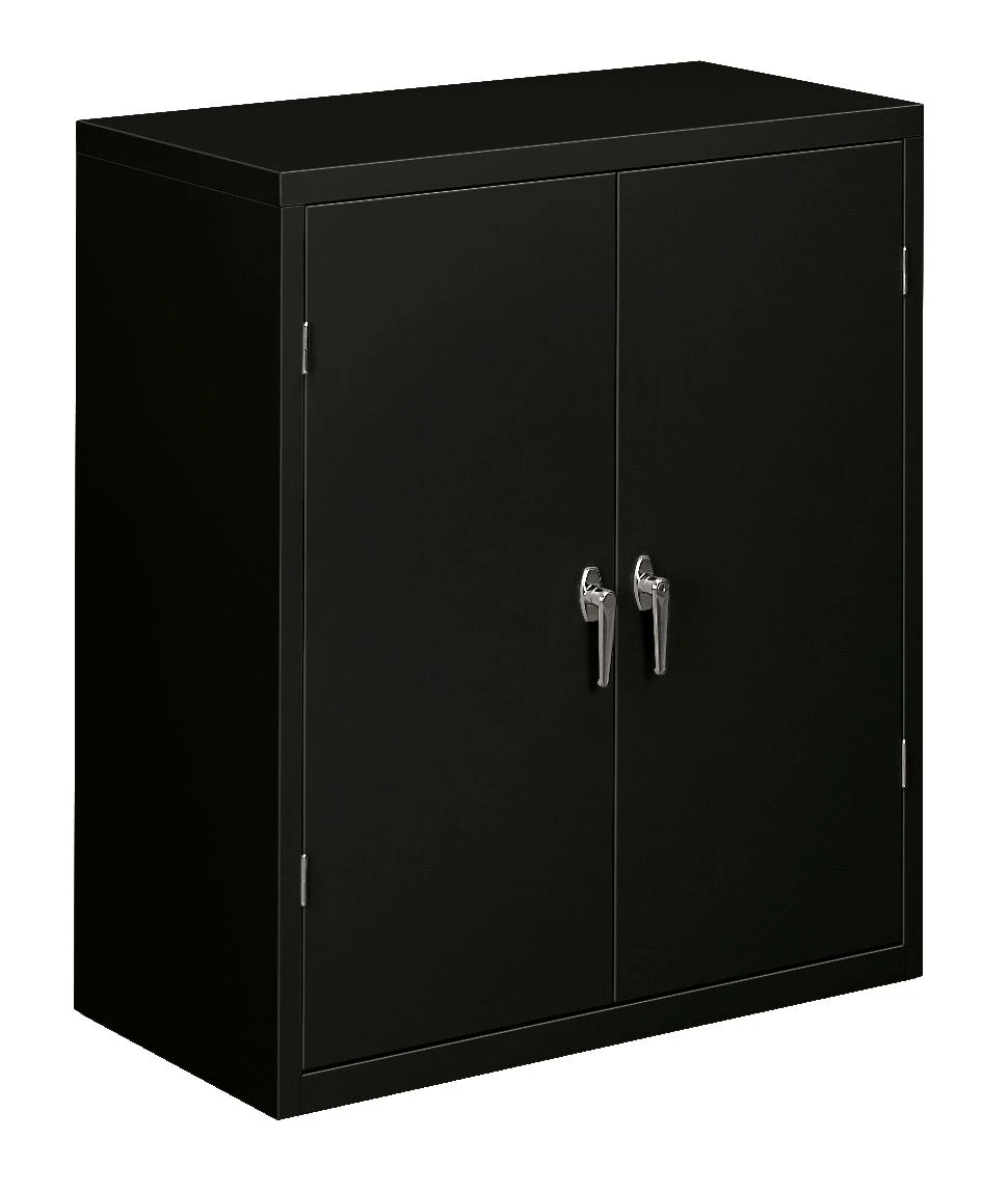 HON Brigade Storage Cabinet | 2 Adjustable Shelves | 36"W | Black Finish 3 HON Brigade Storage Cabinet | 2 Adjustable Shelves | 36"W | Black Finish