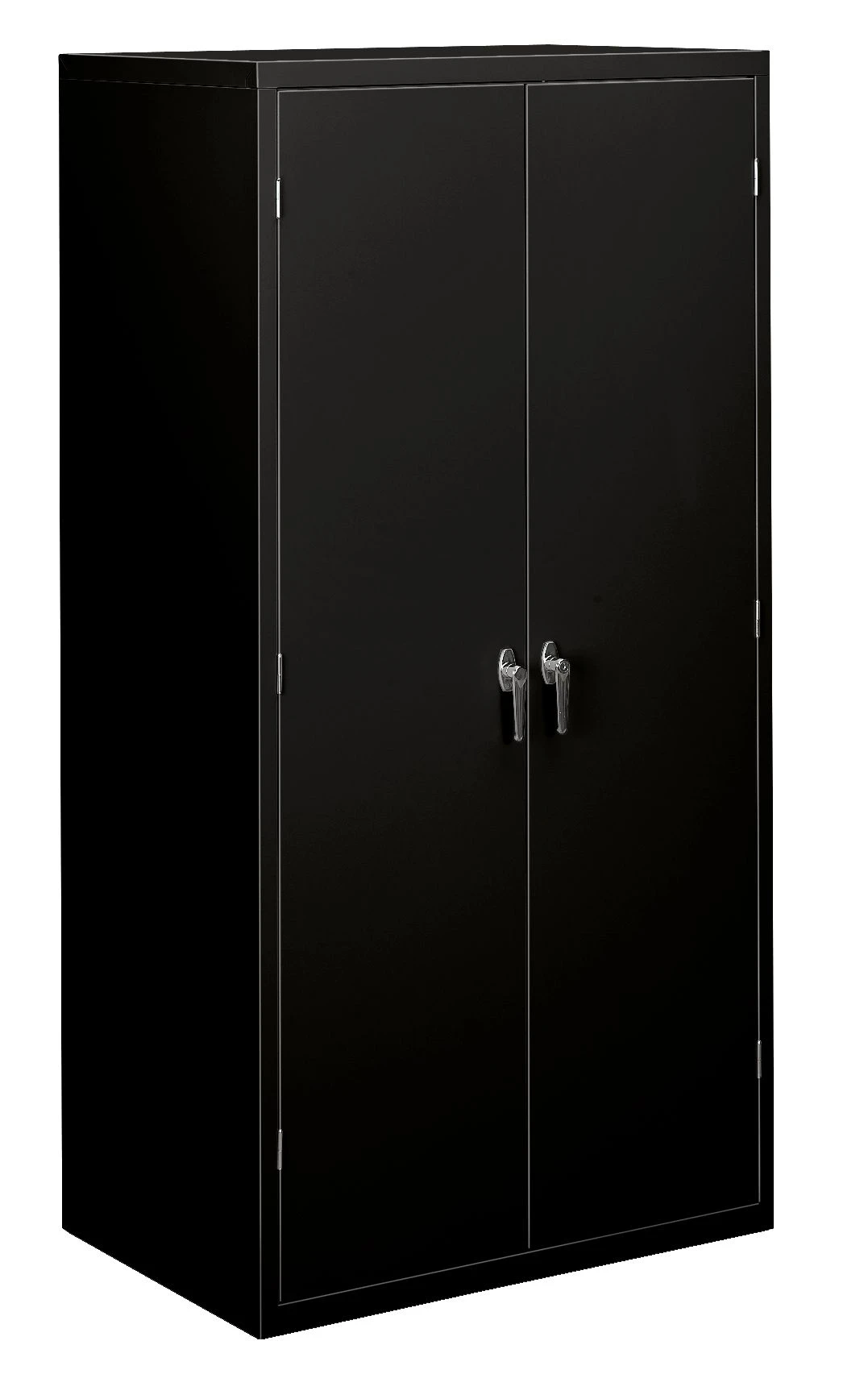 HON Brigade Storage Cabinet | 5 Adjustable Shelves | 24-1/8"D X 72"H | Black Finish 3 HON Brigade Storage Cabinet | 5 Adjustable Shelves | 24-1/8"D X 72"H | Black Finish