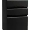 HON Flagship Mobile Pedestal | 2 Box / 1 File Drawer | Radius Pull | 15"W | Black Finish 1 HON Flagship Mobile Pedestal | 2 Box / 1 File Drawer | Radius Pull | 15"W | Black Finish -Hon Store HON Flagship H18717R.L.P 045 001