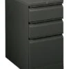 HON Flagship Mobile Pedestal | 2 Box / 1 File Drawer | Radius Pull | 15"W | Charcoal Finish 2 HON Flagship Mobile Pedestal | 2 Box / 1 File Drawer | Radius Pull | 15"W | Charcoal Finish -Hon Store HON Flagship H18723R.L.S 045 001