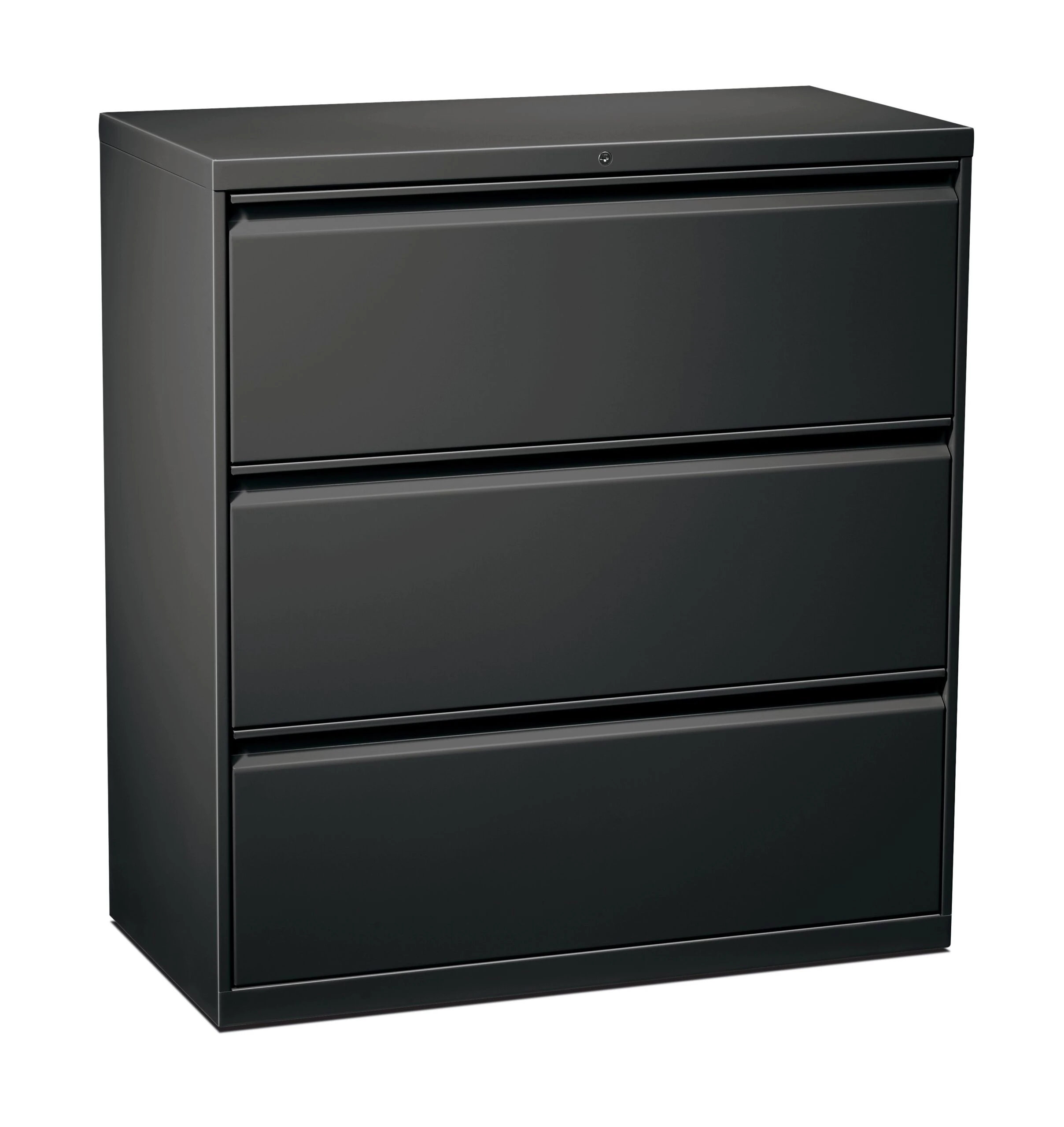 HON Flagship Lateral File | 3 Drawers | 36"W | Charcoal Finish 3 HON Flagship Lateral File | 3 Drawers | 36"W | Charcoal Finish
