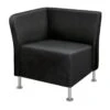 HON Flock Modular Chair | Right End | Black Leather Fabric 2 HON Flock Modular Chair | Right End | Black Leather Fabric -Hon Store HON Flock HFLMR1.SS11.P6N 315 001