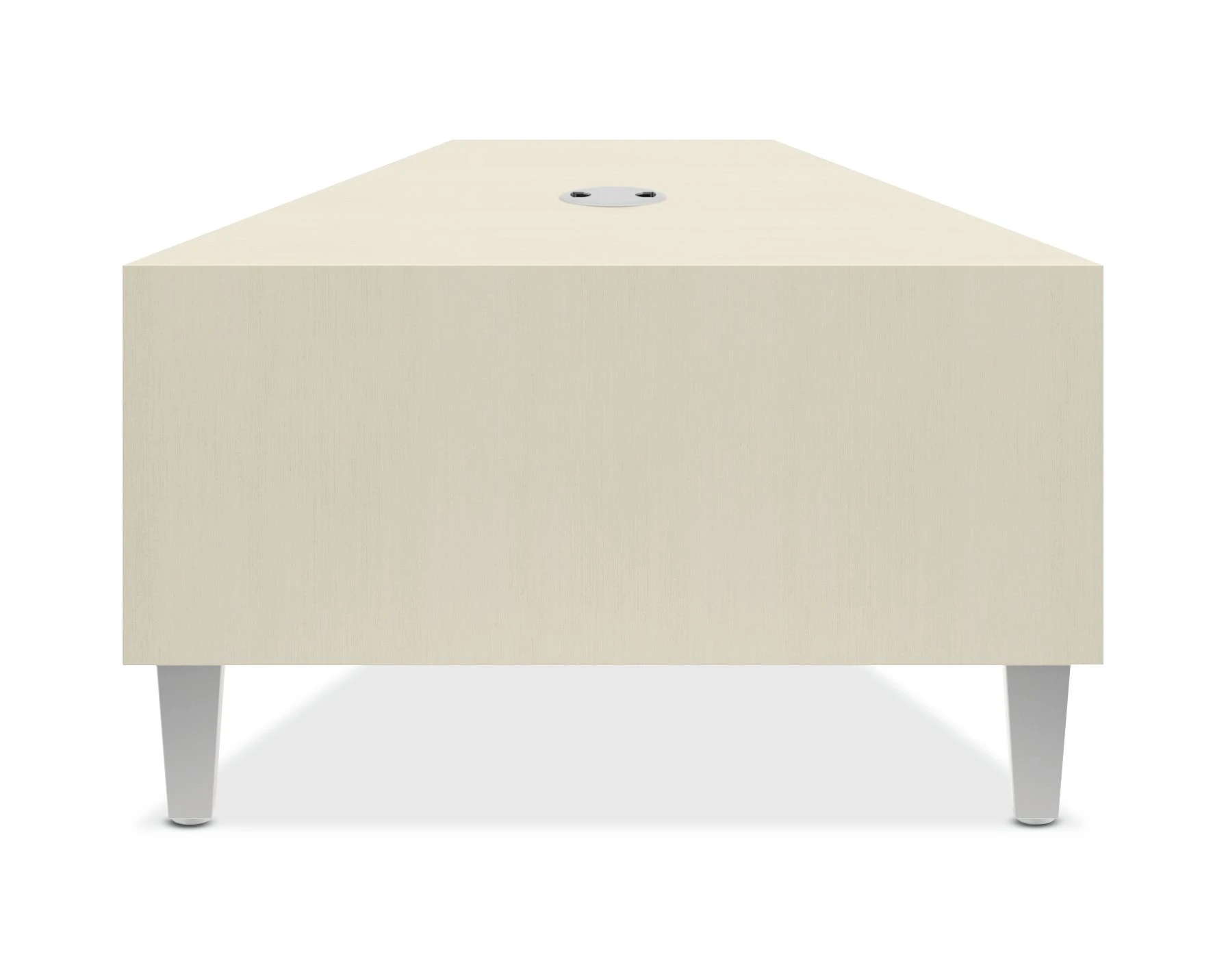 HON Flock Laminate Wedge Table | Phantom Ecru 6 HON Flock Laminate Wedge Table | Phantom Ecru - Image 4