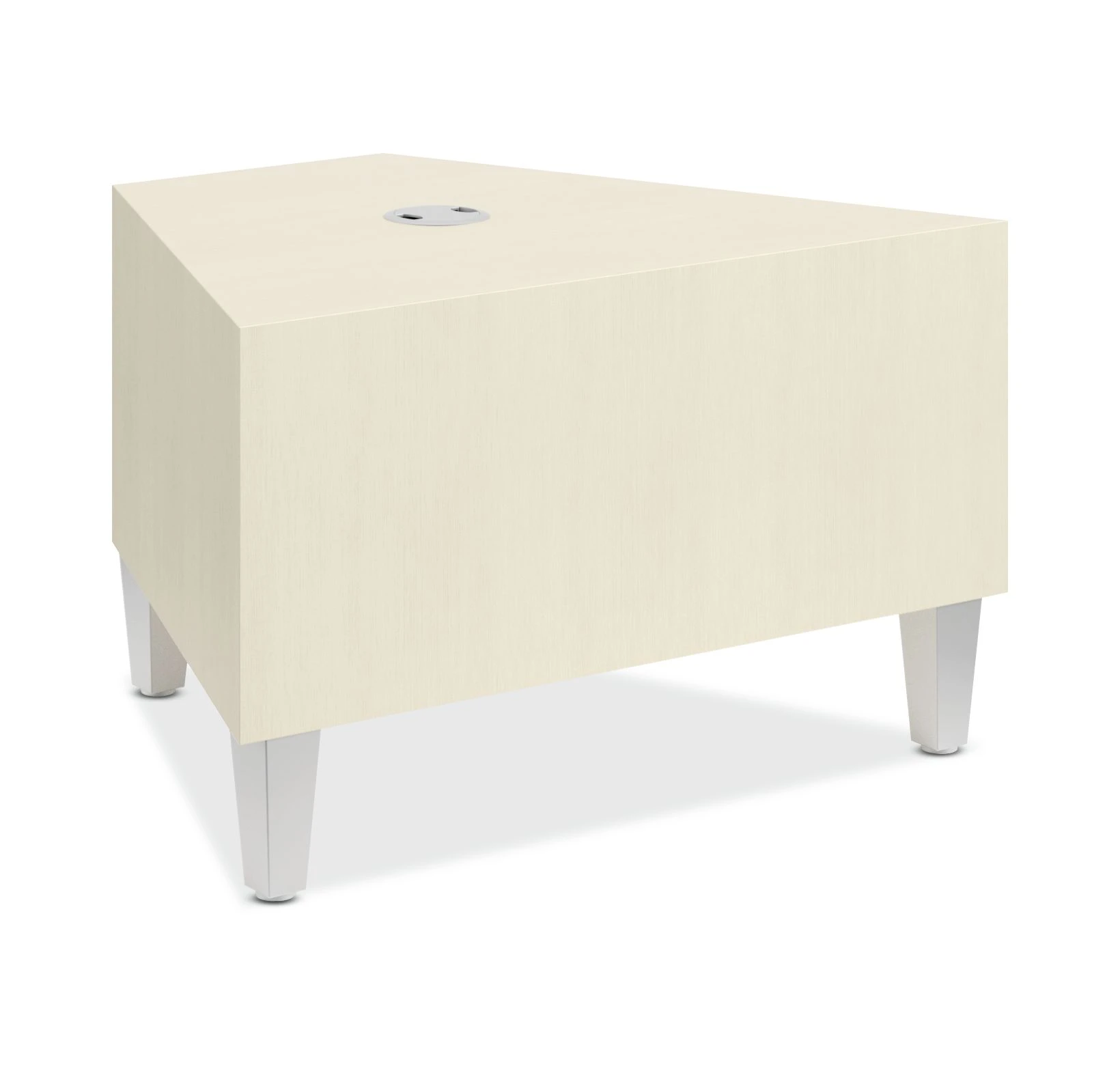 HON Flock Laminate Wedge Table | Phantom Ecru 7 HON Flock Laminate Wedge Table | Phantom Ecru - Image 5