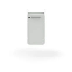 HON Fuse Undermount Storage Cubby | Right-Handed | Lockable Door | 15-1/2"D | Designer White Finish