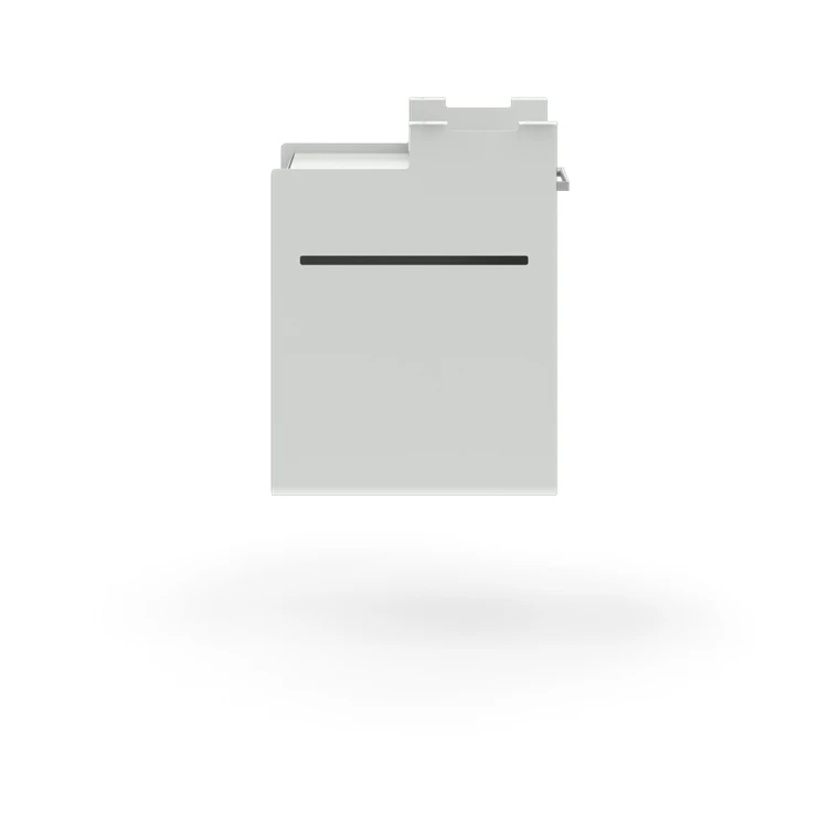 HON Fuse Undermount Storage Cubby | Right-Handed | Lockable Door | 15-1/2"D | Designer White Finish 6 HON Fuse Undermount Storage Cubby | Right-Handed | Lockable Door | 15-1/2"D | Designer White Finish - Image 4