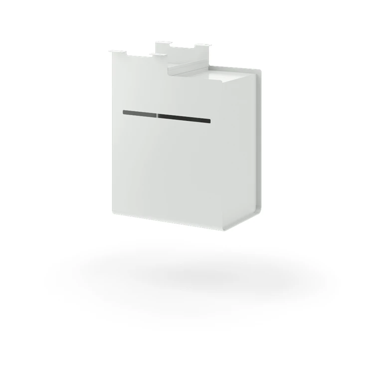 HON Fuse Undermount Storage Cubby | Right-Handed | Lockable Door | 15-1/2"D | Designer White Finish 10 HON Fuse Undermount Storage Cubby | Right-Handed | Lockable Door | 15-1/2"D | Designer White Finish - Image 8