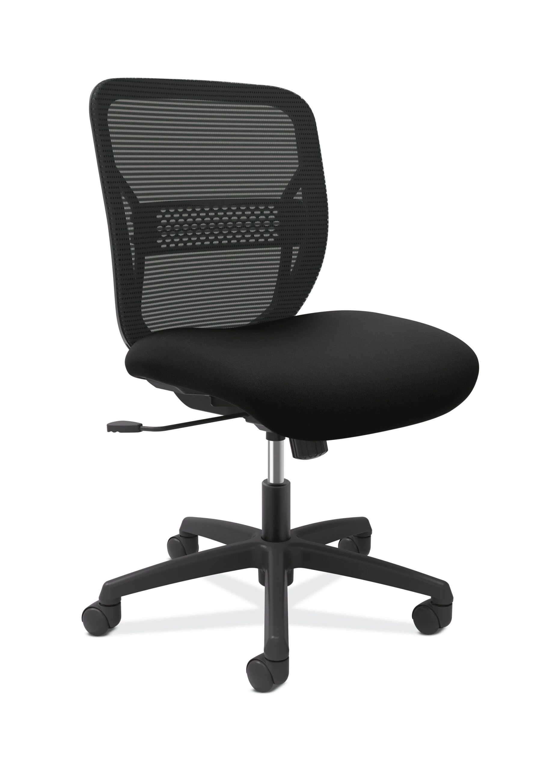 HON Gateway Task Chair | Mid-Back | Swivel-Tilt | Black Fabric And Mesh 3 HON Gateway Task Chair | Mid-Back | Swivel-Tilt | Black Fabric And Mesh