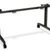 HON Huddle Table Base Kit For 30"D X 60-72"W Tops | Flip Top | Charcoal Finish