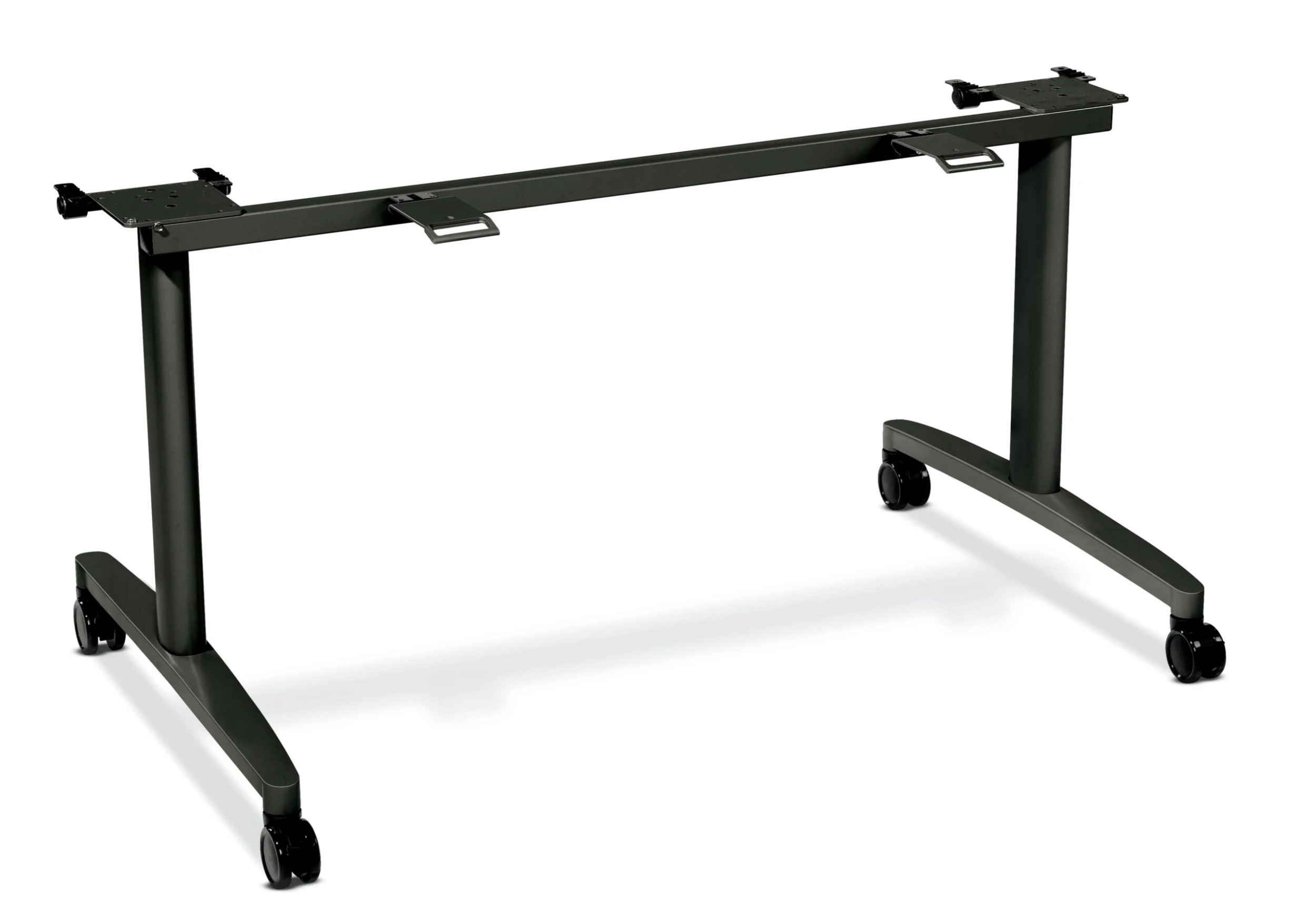 HON Huddle Table Base Kit For 30"D X 60-72"W Tops | Flip Top | Charcoal Finish 3 HON Huddle Table Base Kit For 30"D X 60-72"W Tops | Flip Top | Charcoal Finish