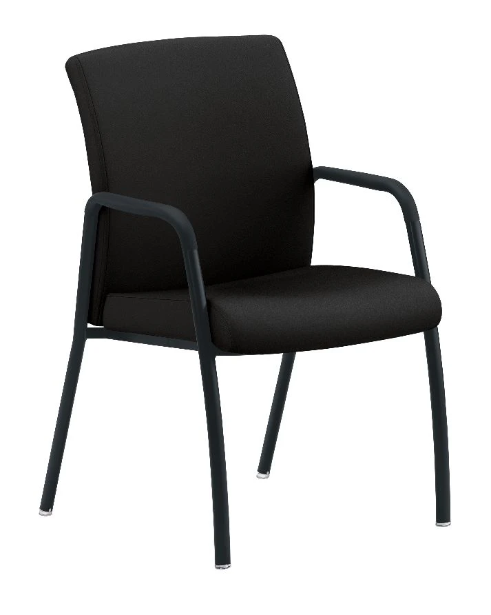 HON Ignition 4-Leg Guest Chair | Black Fabric | Black Frame 2 HON Ignition 4-Leg Guest Chair | Black Fabric | Black Frame