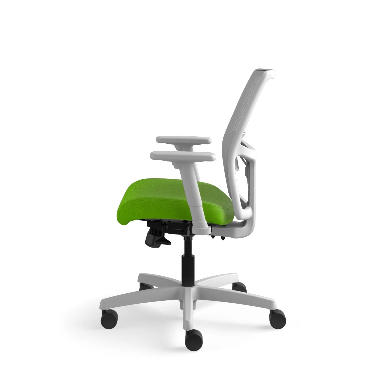 HON Ignition 4-way Stretch Mesh Back Task Chair | Synchro-Tilt Control With Seat Slider | Adjustable Arms | Adjustable Lumbar Support | Fog 4-way Stretch Mesh Back | Pear Seat Fabric | Titanium Frame 12 HON Ignition 4-way Stretch Mesh Back Task Chair | Synchro-Tilt Control With Seat Slider | Adjustable Arms | Adjustable Lumbar Support | Fog 4-way Stretch Mesh Back | Pear Seat Fabric | Titanium Frame - Image 10