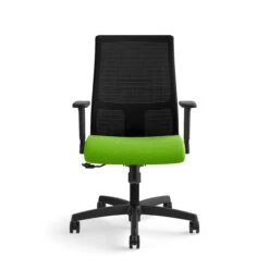 HON Ignition Mid-Back Mesh Task Chair | Center-Tilt | Adjustable Arms | Pear Fabric