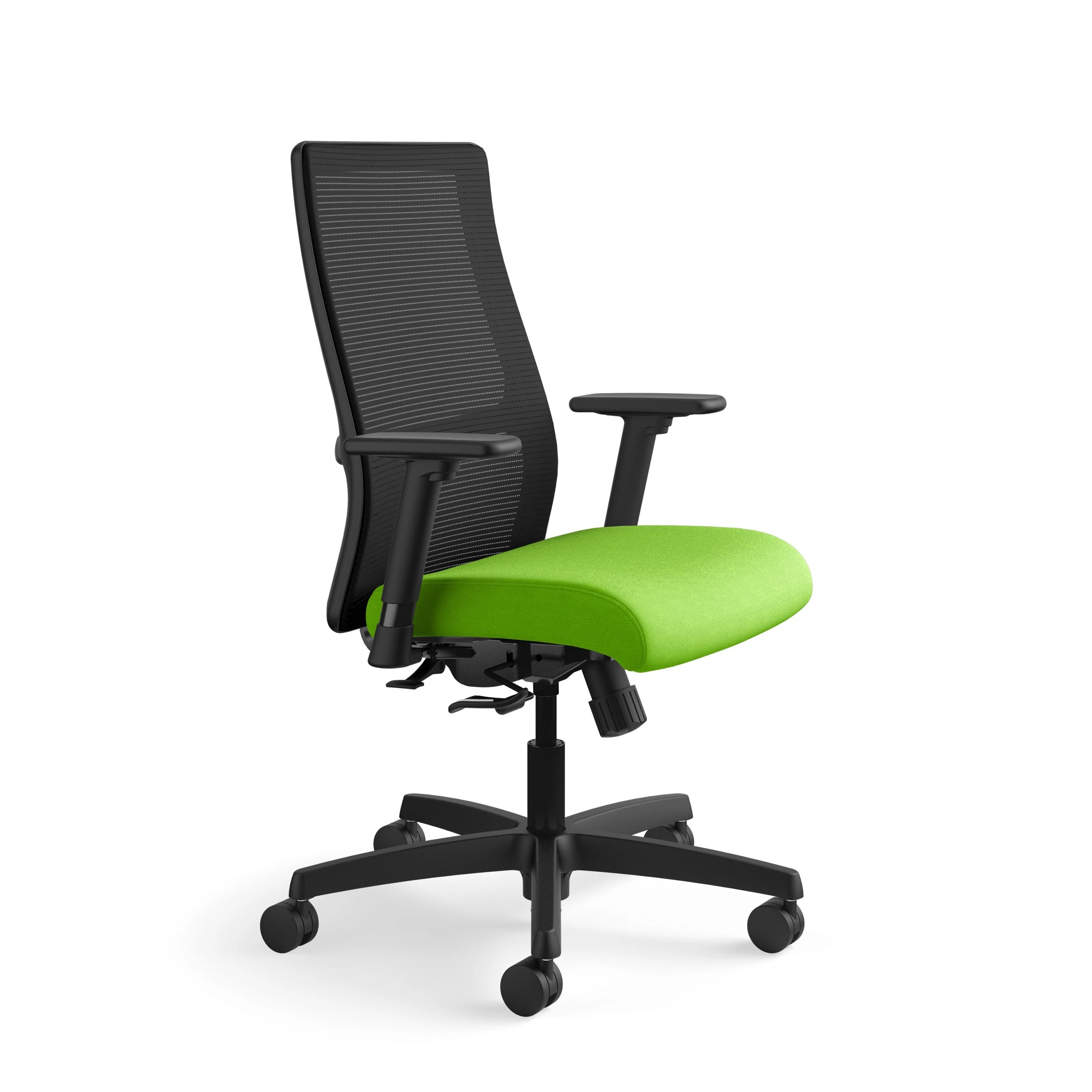 HON Ignition Mid-Back Mesh Task Chair | Center-Tilt | Adjustable Arms | Pear Fabric 5 HON Ignition Mid-Back Mesh Task Chair | Center-Tilt | Adjustable Arms | Pear Fabric - Image 3