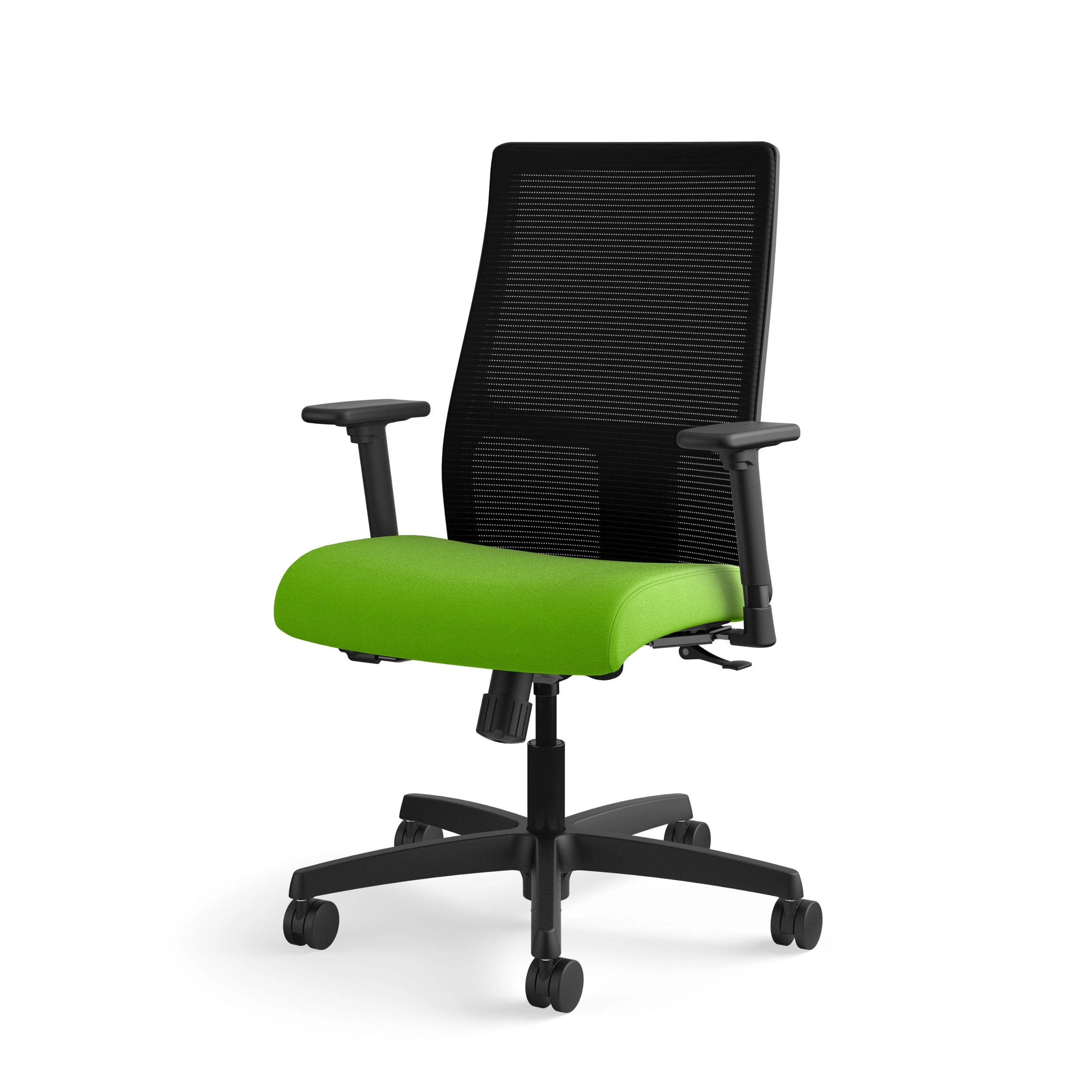 HON Ignition Mid-Back Mesh Task Chair | Center-Tilt | Adjustable Arms | Pear Fabric 14 HON Ignition Mid-Back Mesh Task Chair | Center-Tilt | Adjustable Arms | Pear Fabric - Image 12