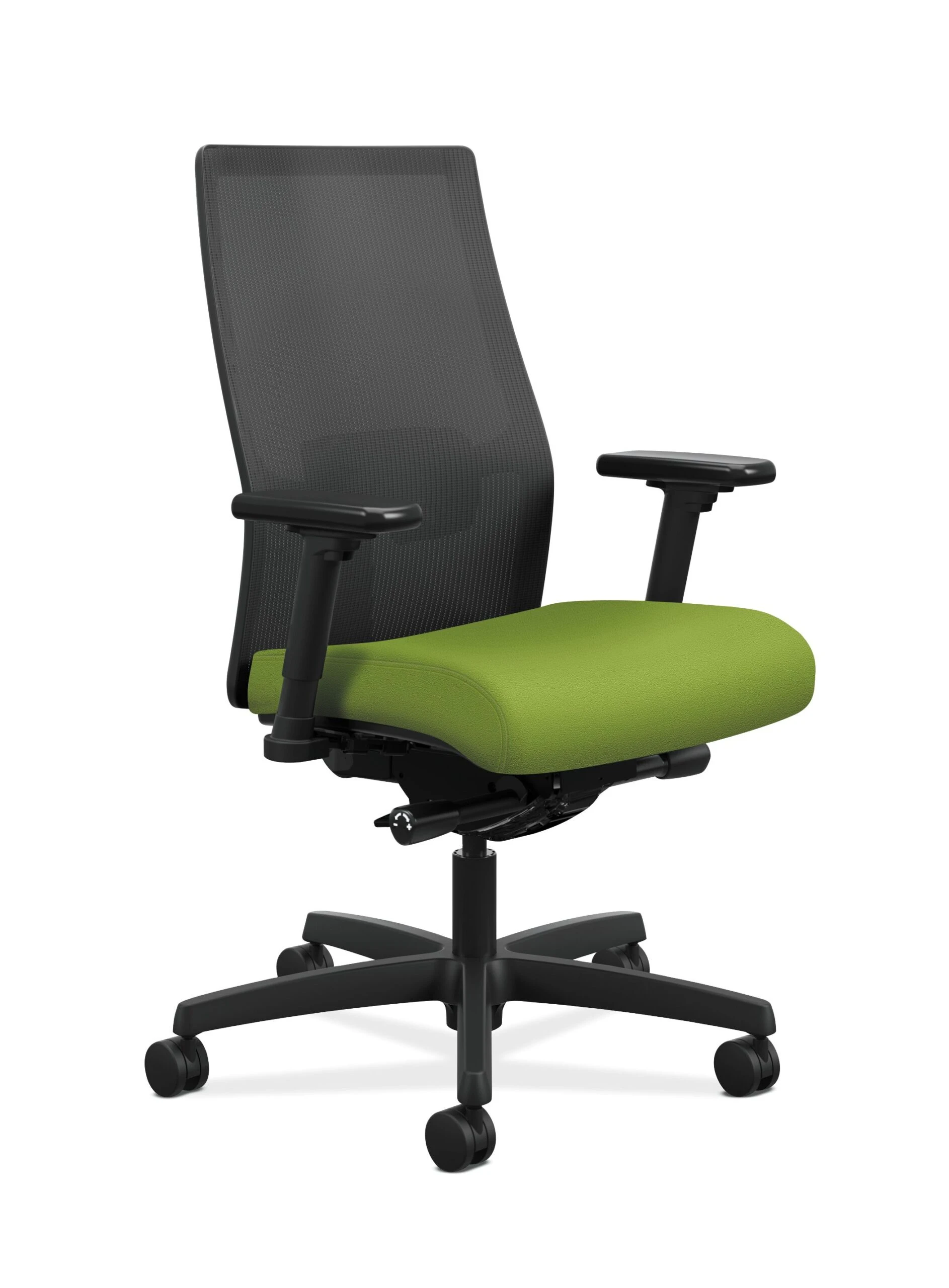 HON Ignition 2.0 4-way Stretch Mesh Back Task Chair | Advanced Synchro-Tilt Control | Height- And Width-Adjustable Arms | Adjustable Lumbar Support | Hard Casters | Black 4-way Stretch Mesh Back | Pear Seat Fabric | Standard Base | Black Frame 3 HON Ignition 2.0 4-way Stretch Mesh Back Task Chair | Advanced Synchro-Tilt Control | Height- And Width-Adjustable Arms | Adjustable Lumbar Support | Hard Casters | Black 4-way Stretch Mesh Back | Pear Seat Fabric | Standard Base | Black Frame