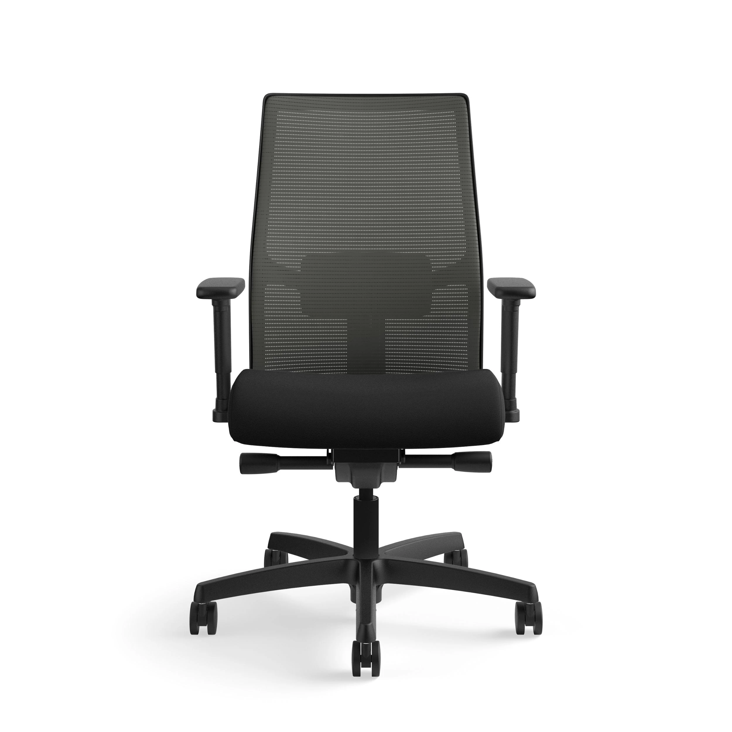 HON Ignition 2.0 Mid-Back Task Chair | Charcoal 4-way Stretch Mesh Back | Easy Assembly | Black Fabric | Black Frame 3 HON Ignition 2.0 Mid-Back Task Chair | Charcoal 4-way Stretch Mesh Back | Easy Assembly | Black Fabric | Black Frame