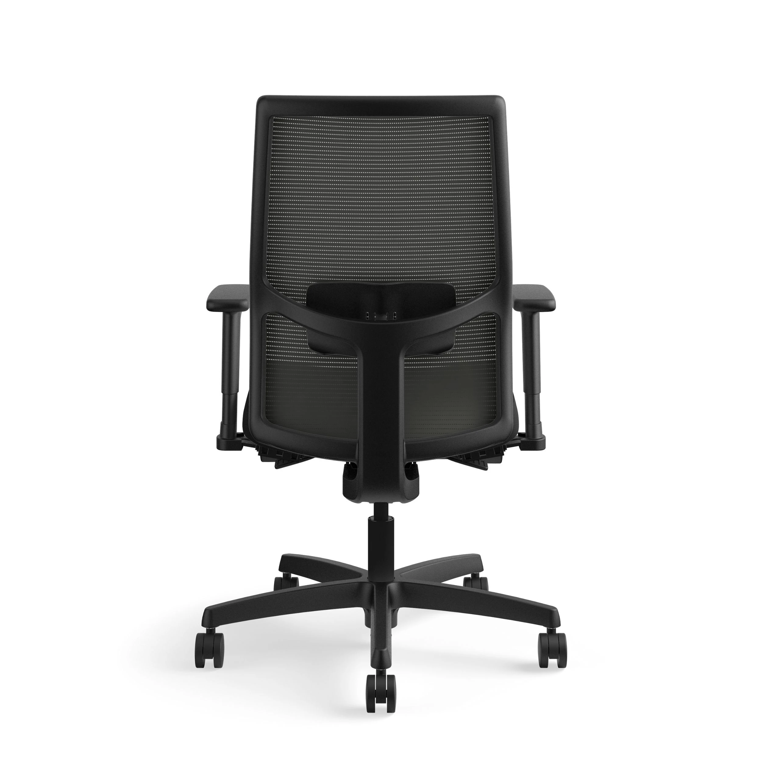 HON Ignition 2.0 Mid-Back Task Chair | Charcoal 4-way Stretch Mesh Back | Easy Assembly | Black Fabric | Black Frame 9 HON Ignition 2.0 Mid-Back Task Chair | Charcoal 4-way Stretch Mesh Back | Easy Assembly | Black Fabric | Black Frame - Image 7