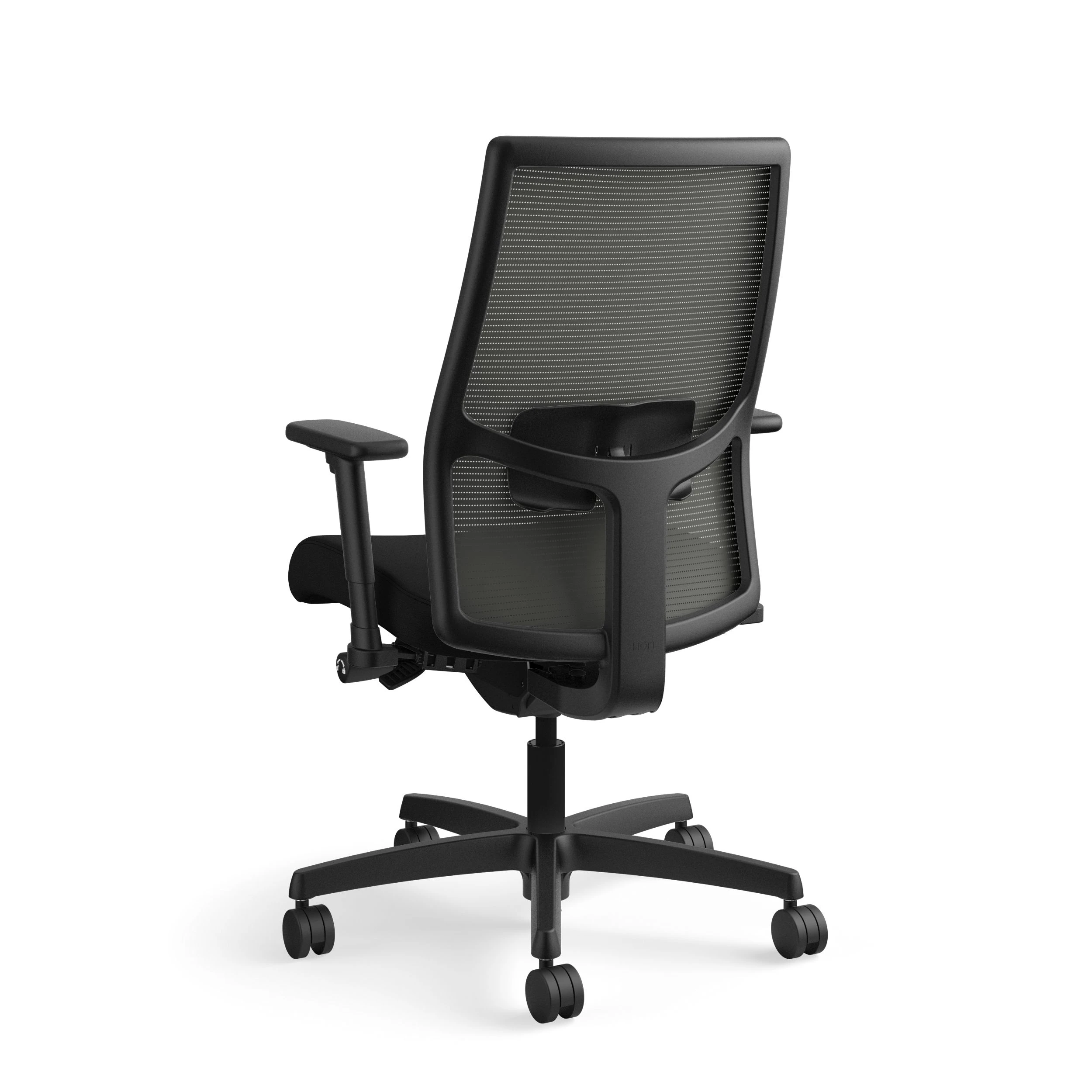 HON Ignition 2.0 Mid-Back Task Chair | Charcoal 4-way Stretch Mesh Back | Easy Assembly | Black Fabric | Black Frame 10 HON Ignition 2.0 Mid-Back Task Chair | Charcoal 4-way Stretch Mesh Back | Easy Assembly | Black Fabric | Black Frame - Image 8