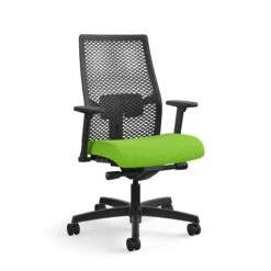 HON Ignition ReActiv Mid-Back Task | Advanced Synchro-Tilt | Adjustable Arms | Pear Fabric | Adjustable Lumbar