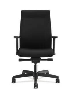 HON Ignition 2.0 Mid-Back Upholstered Task | Advanced Synchro-Tilt | Adjustable Arms | Black Fabric | Adjustable Lumbar 12 HON Ignition 2.0 Mid-Back Upholstered Task | Advanced Synchro-Tilt | Adjustable Arms | Black Fabric | Adjustable Lumbar -Hon Store HON Ignition HIWMULKD.Y2.A.H.CU10.AL .SB .T 000 001