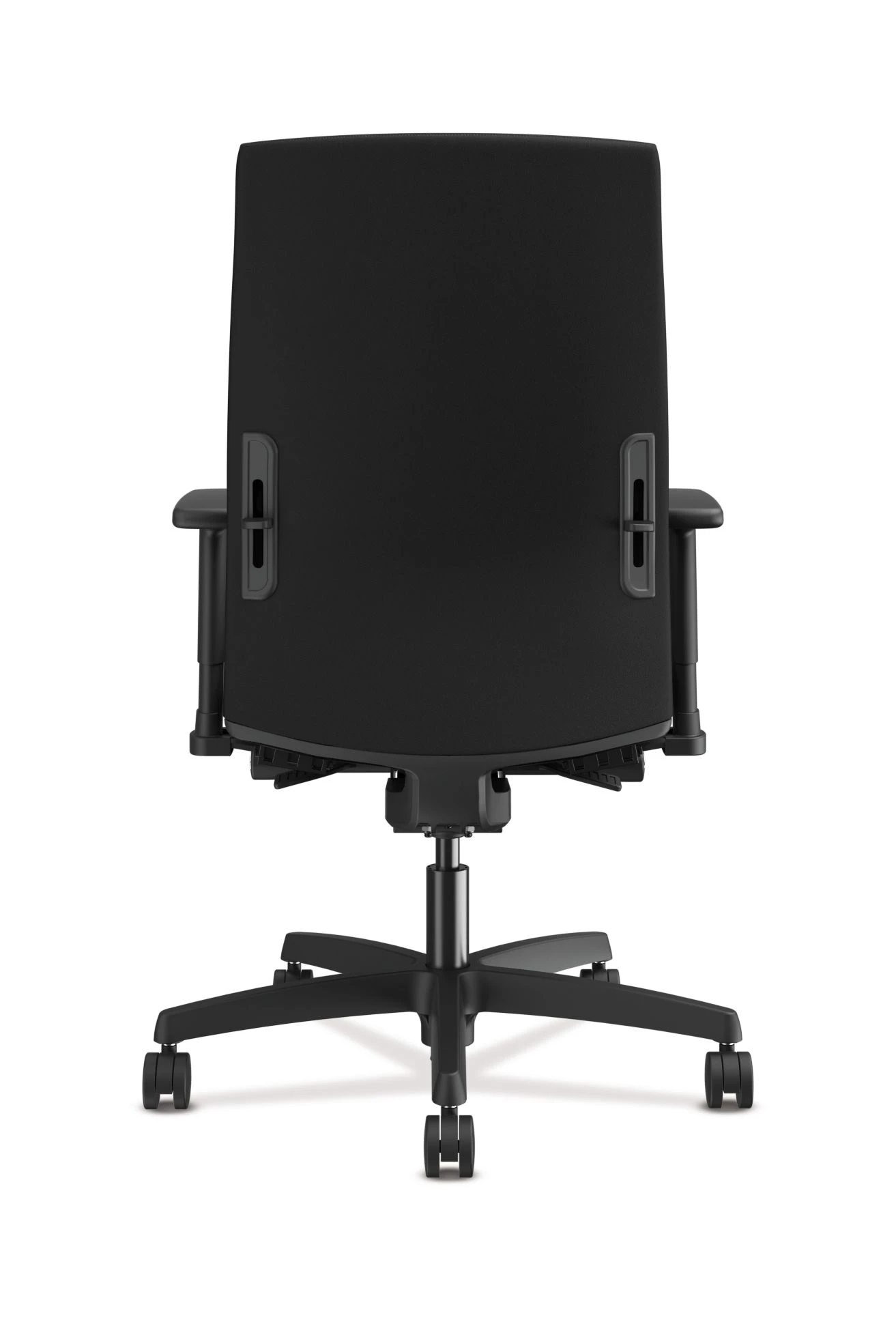 HON Ignition 2.0 Mid-Back Upholstered Task | Advanced Synchro-Tilt | Adjustable Arms | Black Fabric | Adjustable Lumbar 5 HON Ignition 2.0 Mid-Back Upholstered Task | Advanced Synchro-Tilt | Adjustable Arms | Black Fabric | Adjustable Lumbar - Image 3