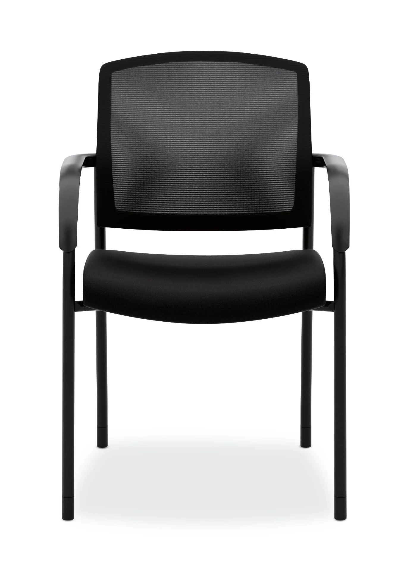 HON Lota Multi-Purpose Side Chair | Fixed Loop Arms | Black 4 HON Lota Multi-Purpose Side Chair | Fixed Loop Arms | Black - Image 2