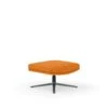 HON Mav Ottoman | Apricot Fabric | 4-Star Textured Charcoal Legs -Hon Store HON Mav HMAVO.CU47.4SP7A 0045 001