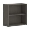 HON Mod Bookcase | 2 Shelves | 30"W X 13"D X 29"H | Slate Teak Finish 2 HON Mod Bookcase | 2 Shelves | 30"W X 13"D X 29"H | Slate Teak Finish -Hon Store HON Mod HLPLBC3013B2.LSL1 045 001