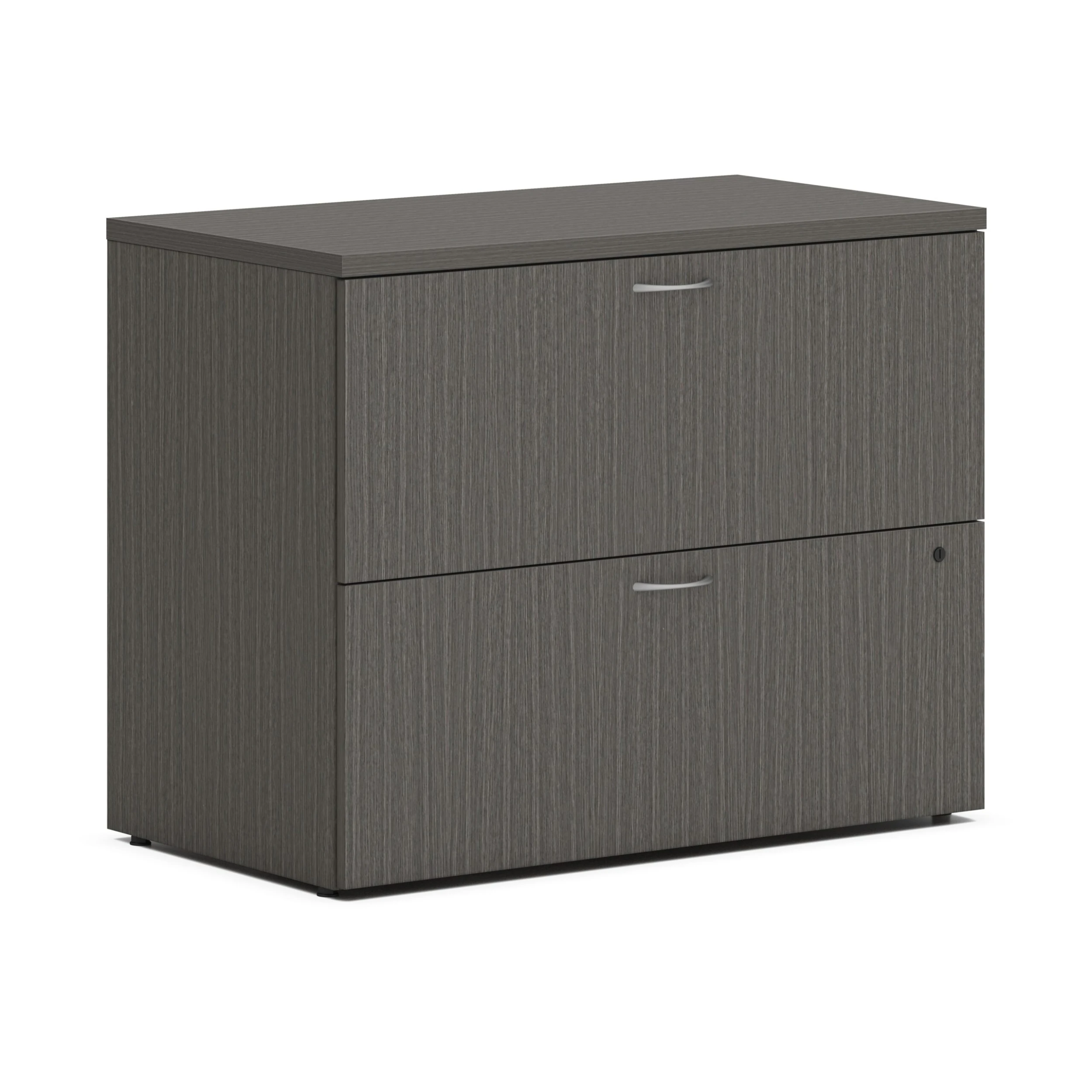 HON Mod Lateral File | 2 Drawers | Removable Top | 36"W | Slate Teak Finish 3 HON Mod Lateral File | 2 Drawers | Removable Top | 36"W | Slate Teak Finish