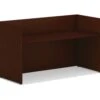 HON Mod Reception Desk Shell | 72"W | Traditional Mahogany Finish 2 HON Mod Reception Desk Shell | 72"W | Traditional Mahogany Finish -Hon Store HON Mod HLPLRCPNDS7230.LTM1 045 001