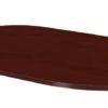 HON Preside Laminate Table Top | Oval Shape | 60"W | Mahogany 2 HON Preside Laminate Table Top | Oval Shape | 60"W | Mahogany -Hon Store HON Preside HTLA3060.GN .N.N 315 001
