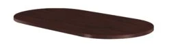 HON Preside Laminate Table Top | Oval Shape | 96"W | Mahogany